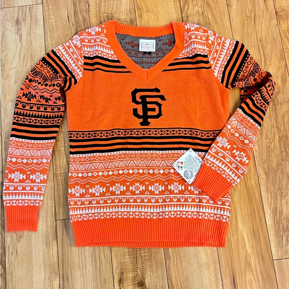 San Francisco Giants Baseball Sweater Size Small